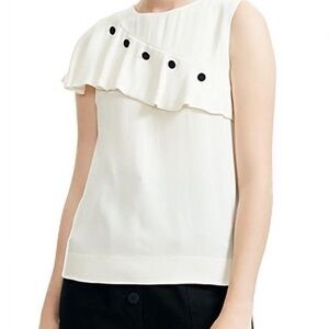 MAJE Lorena asymmetrical Top nwt